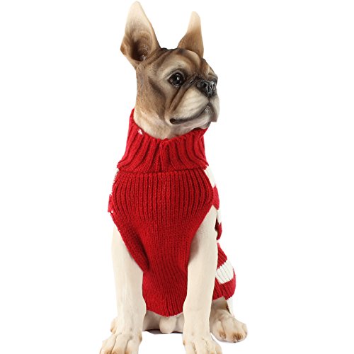 HAPEE Pet Holiday Cartoon Elk Dog Sweater