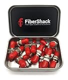 Fibershack - ST to ST Fiber Coupler 15 Pack Tin. ST
