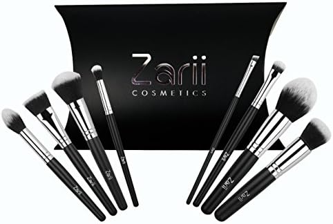 Makeup Brush Set by Zarii Cosmetics Professional Essentials Kit with Airbrush Like Finish Affordable Luxury for Women 8 PCS Best Quality Guarantee