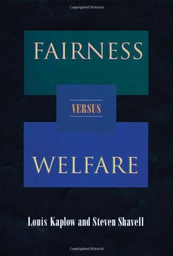 Fairness versus Welfare