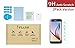 IFLASH 2 Pack Tempered Glass Screen Protector For Samsung Galaxy S6 / SVI (NOT S6 Edge)- Scratches Proof and Bubble Free - Maximize Your Resale Value - 99.99% Clarity and Touchscreen Accuracy