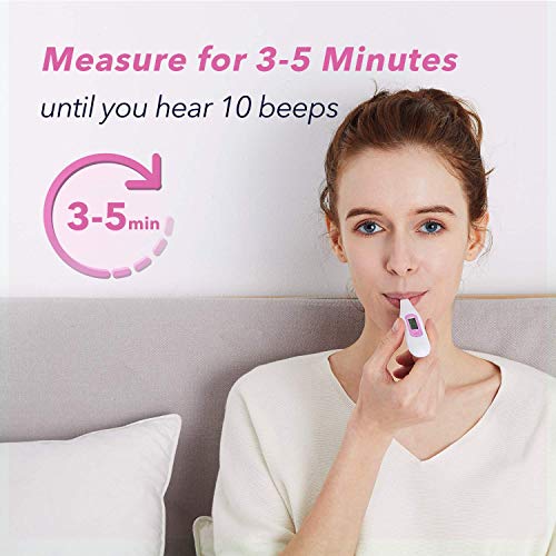 Digital Basal Thermometer, 1/100th Degree HighPrecision Oral