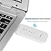 ASHATA LTE USB Router,High Speed USB Dongle 4G WiFi Router Wireless Network Hotspot, Portable 150Mbps 4G LTE Surf Stick FDD B1 / B3 / B7 Memory Stick Nstro White