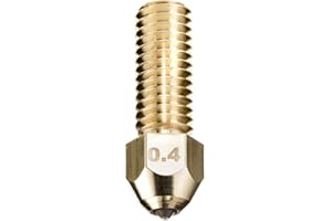 DUROZZLE Diamond PCD Tip 3D Printer Nozzles, Hardened High Precision for K1 / K1 Max (K1/K1 Max, 0.4mm)