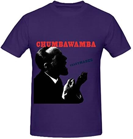 Chumbawamba Readymades Soundtrack Mens Round Neck DTG Shirts Purple
