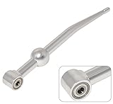 Aluminum Single Bend Throw Short Shifter Silver Manual Trasmission for Civic/Integra/CRX/Del Sol