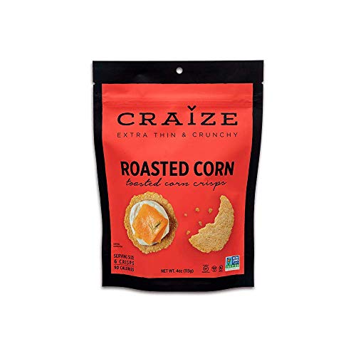 Craize Extra Thin & Crunchy Toasted Corn Crisps Savory Variety Pack