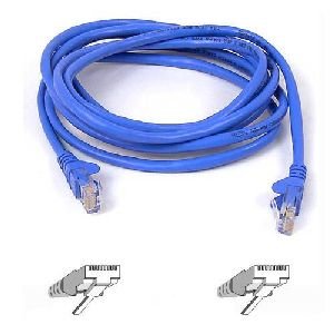 Belkin SNAGLESS CAT6 PATCH CABLE RJ45M/RJ45M; 100  BLUE ( A3L980-100-BLUS )