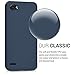 kwmobile TPU Silicone Case for LG Q6 / Q6+ - Soft Flexible Shock Absorbent Protective Phone Cover - Dark Blue Matte