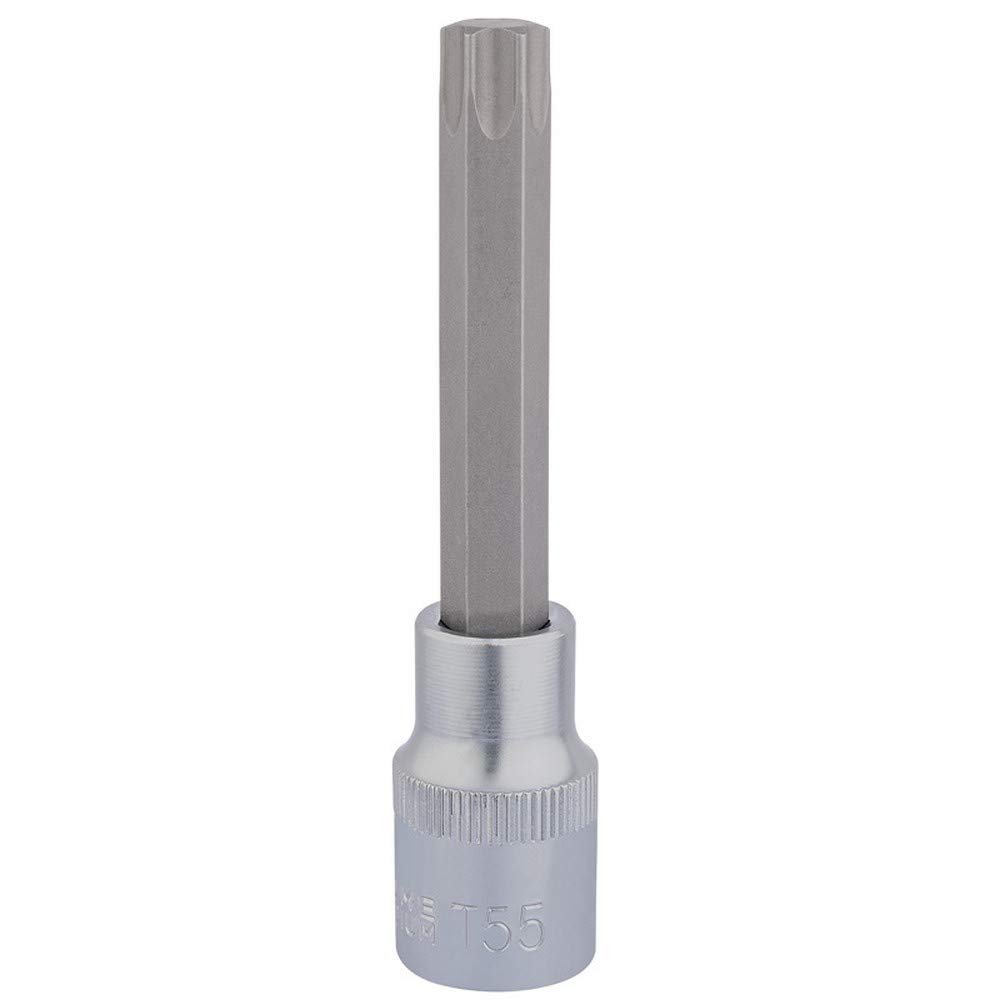 Draper 16320 1/2" Square Drive T55 TX-Star 100MM Socket Bit — image 1