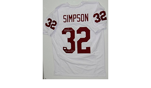 oj simpson college jersey