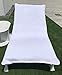 GT Globaltex Fine Linens 100% Turkish Cotton Chaise Lounge Towel Cover with Flap, OekoTex Quick-Drying Certified, Adults (33