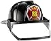 Rubies Child's Deluxe Novelty Fire Hat, Black, One Size