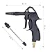 Air Blow Gun, Lukasa Air Nozzle Blow Gun for Air Compressor with Adjustable Air Flow and 4.9