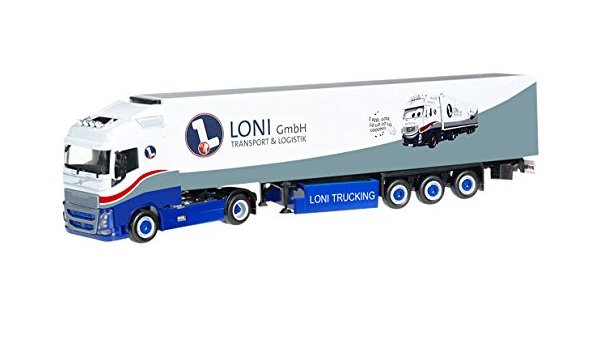 Herpa 304108 – Volvo FH GL Nevera maletín de sillín Tren Loni ...