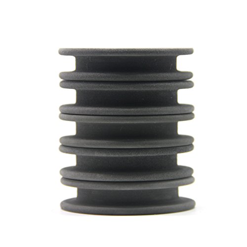 SAMSFX Tippet Holder Fly Fishing and Rigging Foam Spools Sponge Combo for Line Leader Organizer Storage Accessories (5PCS Rigging Foams Black - 70mm) - Thumbnail 6