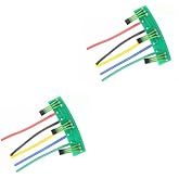 SaiDian 2Pcs 120 Degree E Bike Hall Sensor 2-Wheels 41F Motor Hall Element | with Wire,Fits under 1000W Direct Drive Hub Brushless Motors,for Two-Wheel Electric Vehicles