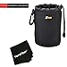 Xtech Medium Soft Neoprene Lens Pouch for Nikon AF-S DX NIKKOR 18-55mm f/3.5-5.6G ED II, Nikon AF-S FX NIKKOR 24-70mm f/2.8G ED, Nikon 18-200mm f/3.5-5.6G AF-S ED VR II And All Medium Size Lenses
