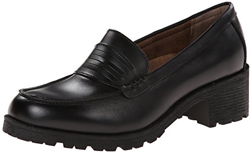 Eastland Women's Newbury Penny Loafer, Black, 9 M US