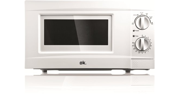 Microondas con grill - Ok OMW 170 G-W Con Grill, 17 Litros, 700W :  Amazon.es: Hogar y cocina