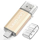 leizhan 128GB USB C Flash Drive Dual OTG Thumb