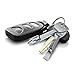 4 in 1 Keychain Screwdriver Tool,Christmas Gifts Stocking Stuffers for Men,White Elephant Gift,Cool Gadgets for Dad Husband Boyfriends - Silver