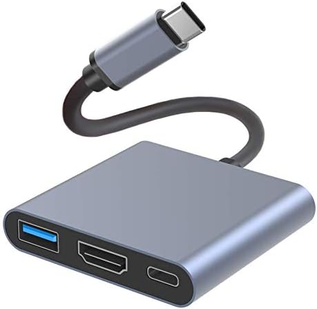 USB C به HDMI نوع C HUB USB 3.0 