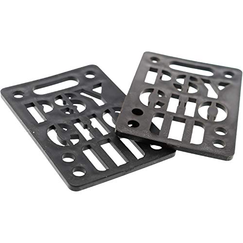 Vision Skateboards Psycho Soft Black Skateboard Shock Pad - Set of Two (2) - 1/8"