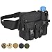 Tactical Fanny Pack, Hoanan Military Waist Pack Pouch With Water Bottle Pocket Holder Hip Belt Bag Outdoor Molle Pack for Hiking Camping Hunting Fishing Traveling
