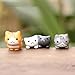 HuntGold 6x DIY Craft Cat For Fairy Garden Ornament Miniature Figurine Dollhouse Decor