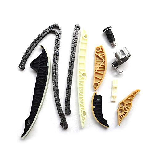 10PCS Timing Chain Kit For Audi A3 A4 A5 A6 Q5 Quattro VW Tiguan Jetta ...