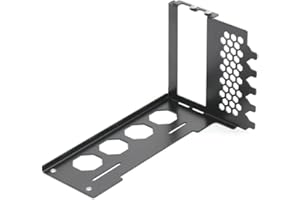 rumoe Vertical GPU Mount Bracket Graphics Card Holder, Video Card VGA Support Rack Metal Support for DIY Computer Easy Instal