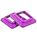 The Step Original Health Club Aerobic Step Riser, Violet, Pair (91123)