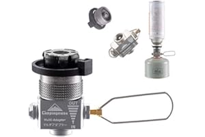 camping moon Outdoor Butane Gas Refill Adapter Gas Saver Plus Nozzle Type Canister to Isobutane Canister Gas Saver Z11/Z15