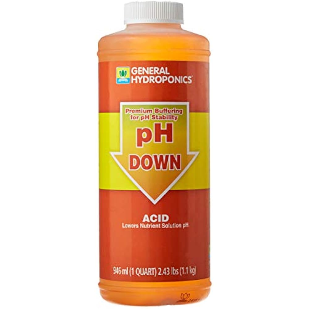 PH Fertilizers & Plant Food Down Liquid Fertilizer, 1Quart Gardening