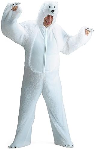 Carnival Toys 25916 – Plush Polar Bear Costume, Universal L-XXL