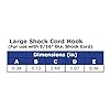 FMS-Bungee-Shock-Cord-Hook-Large-Closed-Plastic-Heavy-Duty-Cord-Ends-For-Assorted-Applications-For-Use-With-Resistance-Bands-Small-Bungees