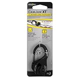 Nite Ize CamJam XT Aluminum Cord Tightener, Versatile Tie Down Cam Mechanism With Carabiner Clip + 280 LB Load Limit