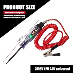 Ajxn 1 PC Car Voltage Long Probe Circuit Test