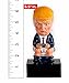 Toilet Donald Trump Doll Funny Realistic White Elephant Christmas Gag Gift - Free Engraving Upon Request
