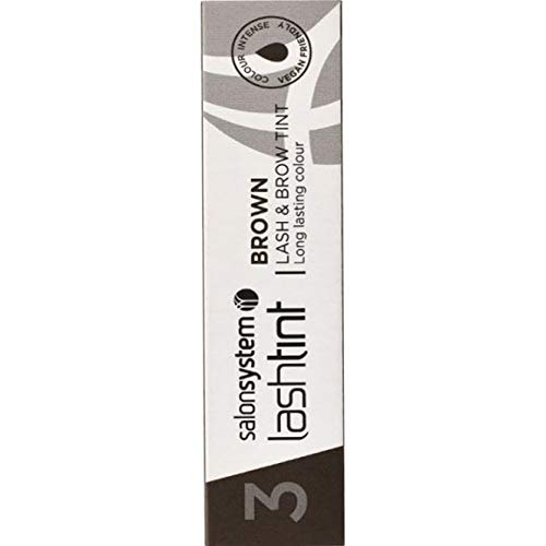 Salon System Lashtint Brown Lash and Brow Tint, 15 ml 0227213