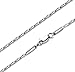 FOSIR Mens Womens Surgical Stainless Steel Thin Chain Necklace 2mm,18-30 Inches
