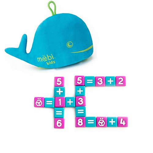 MBI Kids-The Numerical Tile Game For Kids in a Whale Pouch with Included Activity Booklet