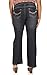 WallFlower Juniors Plus Size Basic Legendary Bootcut Jeans in Scarlet Size: 16