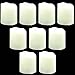 【Timer】Flickering Flameless LED Tea Light Candles,18-Batteries Included,300+ Working Hours, Electric Plastic Fake Tealights Candles, Realistic, Unscented LED Votive Candles, Yellow Light