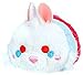Disney White Rabbit ''Tsum Tsum'' Plush - Mini - 3 1/2''