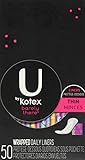 U by Kotex Barely There Pantiliners, Thin - 50 ct