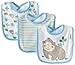 Gerber Baby Boys' 3 Pack Terry Dribbler Bibs