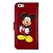 Onelee - Disney PU Leather Wallet Flip Stand Case Cover for iPhone and Samsung