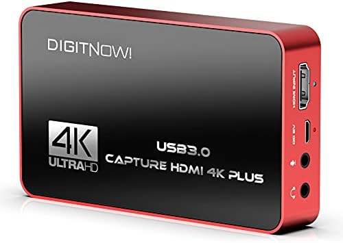 DIGITNOW 4K Plus Video Capture Card, HDMI Game Capture